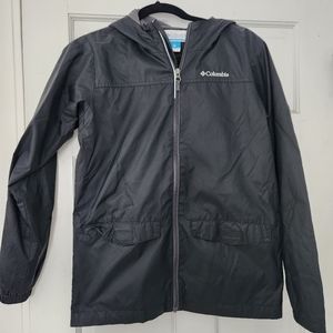 Youth Columbia fleece-lined windbreaker